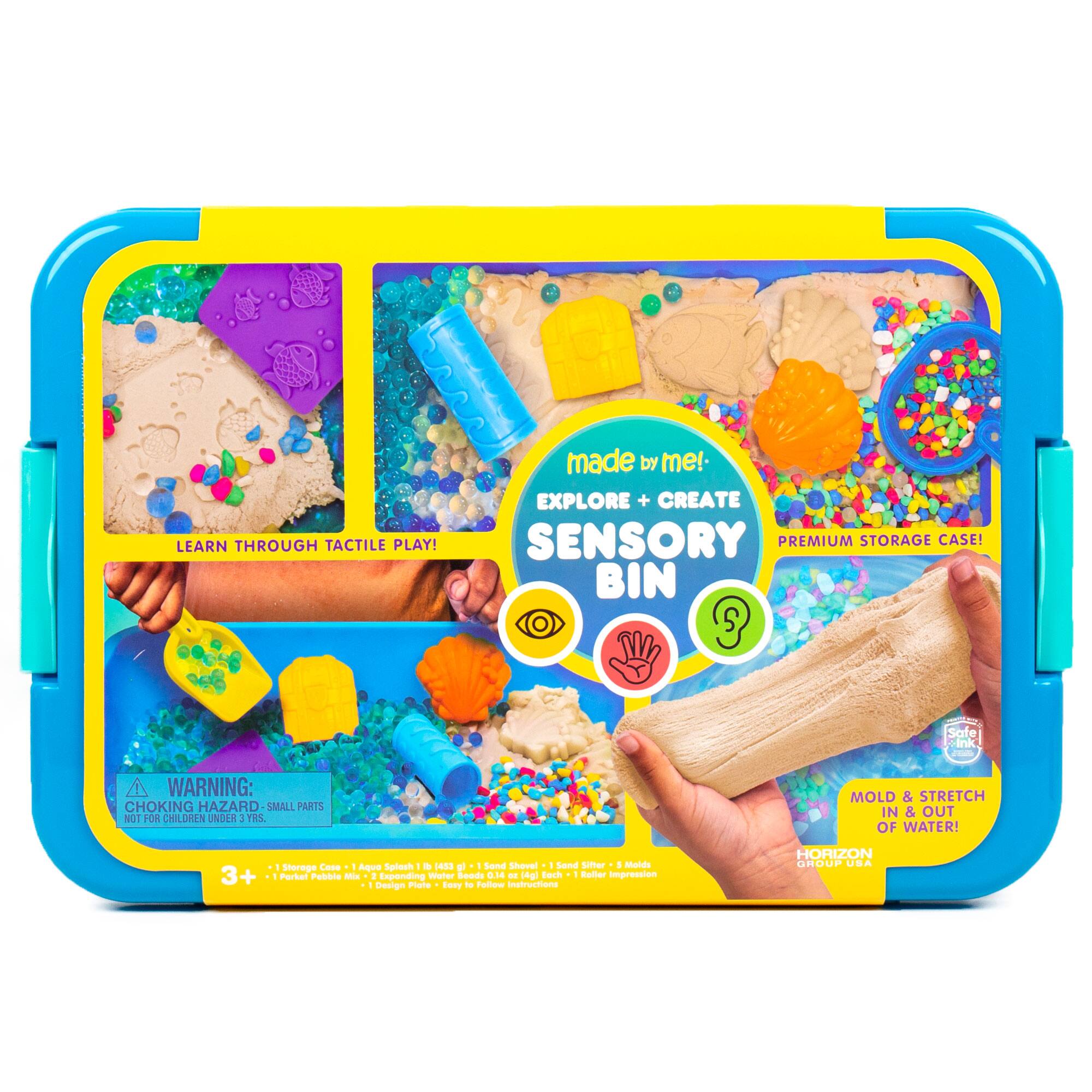 Horizon Made by Me Sea Life Sand Castle Sensory Bin